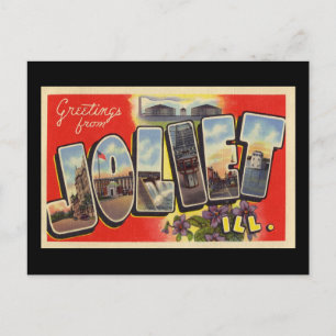 Postal Saludos de Joliet Illinois