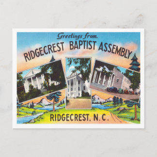 Postal Saludos de la Asamblea Bautista de Ridgecrest