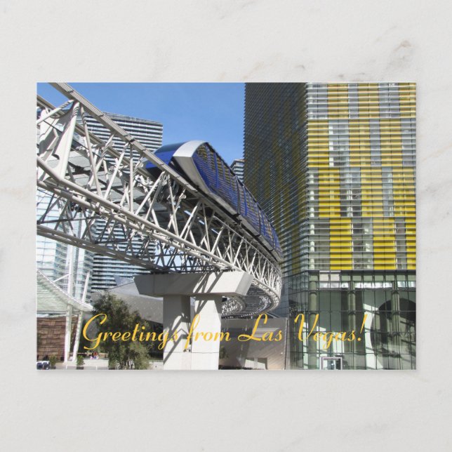 Postal ¡Saludos de Las Vegas! (Anverso)