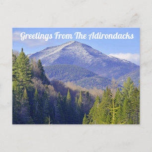 Postal Saludos De Los Arondacks