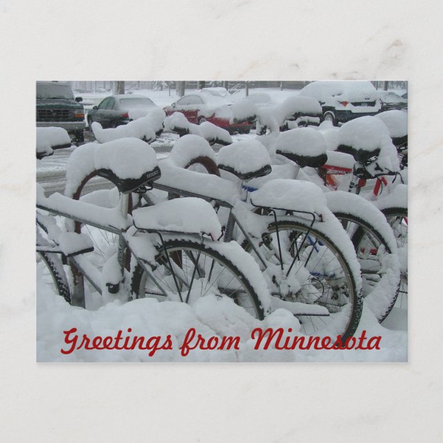 Postal Saludos de Minnesota (Anverso)