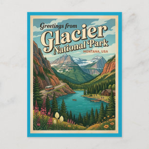 Postal Saludos de Parque Nacional Glaciar Desierto