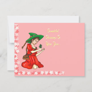 Postal Saludos de Primavera de Pagan