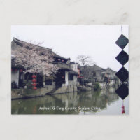 Saludos de primavera/municipio de Suzhou en China
