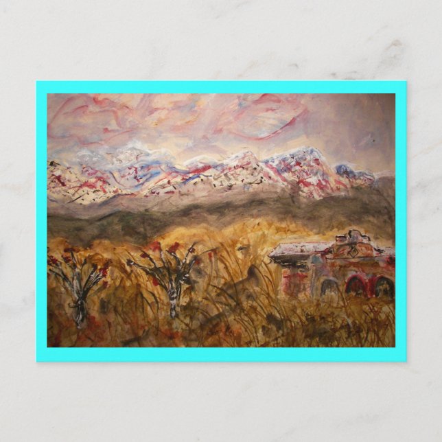 Postal saludos de Santa Fe (Anverso)