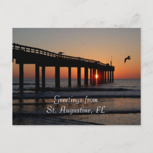 Postal Saludos de St. Augustine, FL