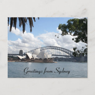 Postal saludos de sydney