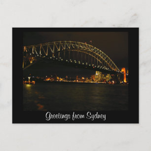 Postal saludos de sydney
