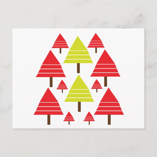 Postal Saludos de Temporada de Navidad (Anverso)