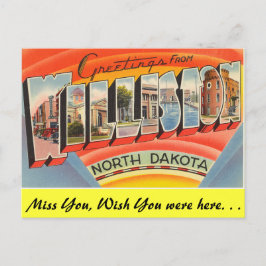 Postal Saludos de Williston