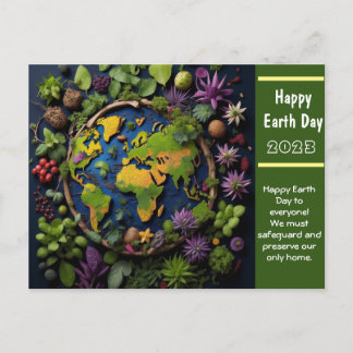 Postal Saludos del Día de la Tierra