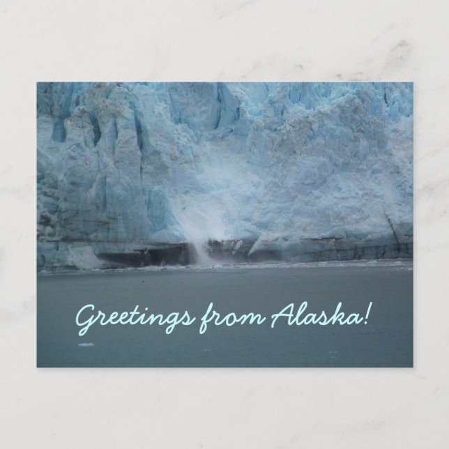 Postal ¡Saludos desde Alaska! (Anverso)