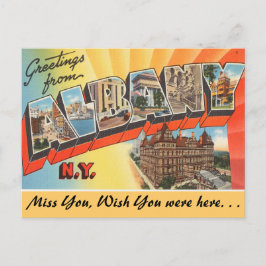Postal Saludos desde Albany