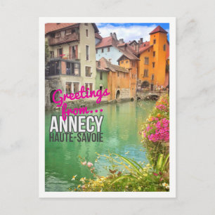 Postal Saludos desde... Annecy - Postcard