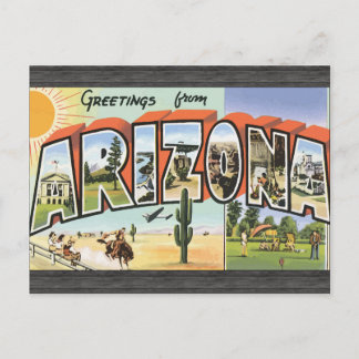 Postal Saludos desde Arizona, Antigua