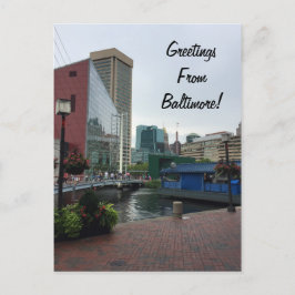Postal Saludos desde Baltimore