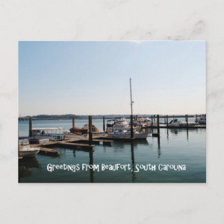 Postal Saludos desde Beaufort, SC