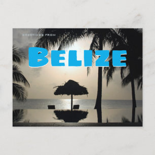 Postal Saludos desde Belice