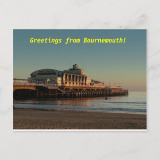 Postal ¡Saludos desde Bournemouth!