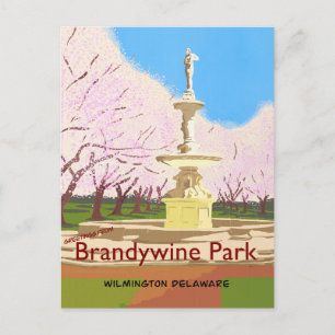 Postal Saludos desde Brandywine Park