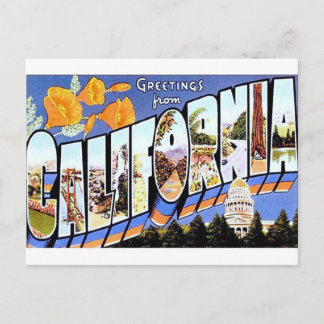 Postal Saludos desde California