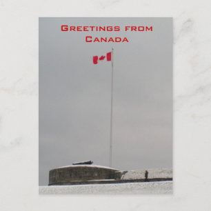 Postal Saludos desde Canadá