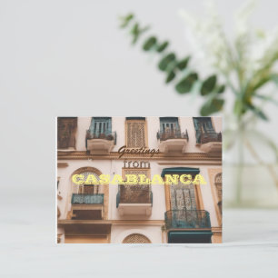 Postal Saludos desde CASABLANCA