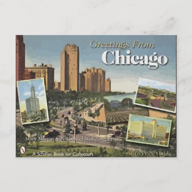 Postal Saludos desde Chicago (Anverso)