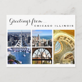 Postal Saludos desde Chicago