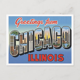 Postal Saludos desde Chicago IL
