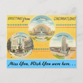 Postal Saludos desde Cincinnati