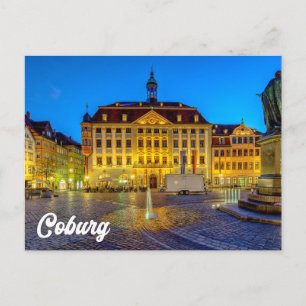 Postal Saludos desde Coburg, Baviera, Alemania