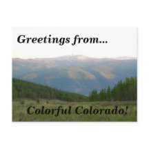 ¡Saludos desde Colorful Colorado! Cordillera