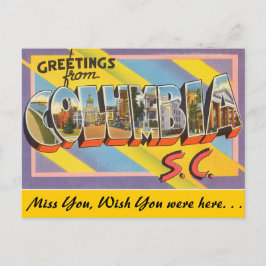 Postal Saludos desde Columbia