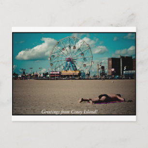 Postal ¡Saludos desde Coney Island!