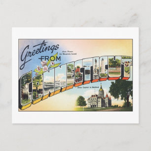 Postal Saludos desde Connecticut