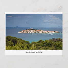 Postal Saludos desde Croacia, Primosten