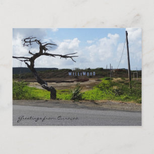 Postal Saludos desde Curaçao (personalizable)