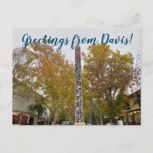 Postal ¡Saludos desde Davis!