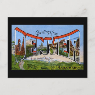 Postal Saludos desde Denver Colorado