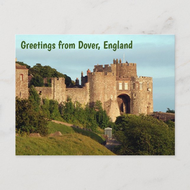 Postal Saludos desde Dover, Inglaterra, 3 (Anverso)