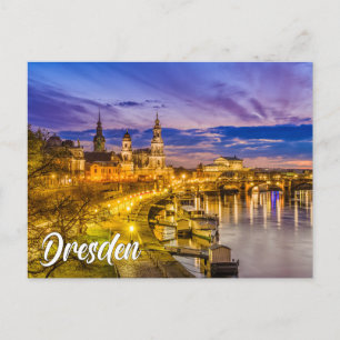Postal Saludos desde Dresde, Alemania