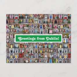 Postal Saludos desde Dublin Postcard