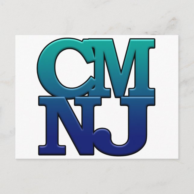 Postal Saludos desde el Cabo de Mayo, Nueva Jersey (Anverso)
