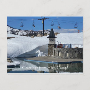 Postal ¡Saludos desde el campamento!