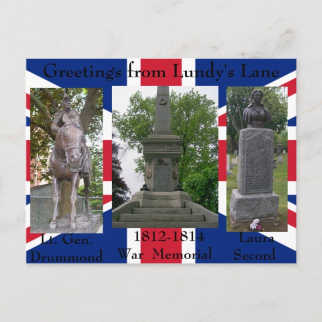 Postal Saludos desde el carril de Lundy - Personalizados (Anverso)