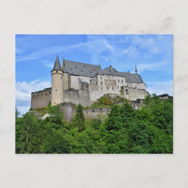 Postal ¡Saludos desde el Castillo de Vianden! (Anverso)