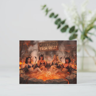 Postal Saludos desde el INFIERNO