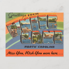 Postal Saludos desde el Lago Blanco