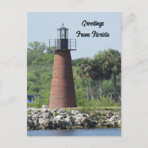 Postal Saludos desde el lago Lighthouse Tohopekaligalorid